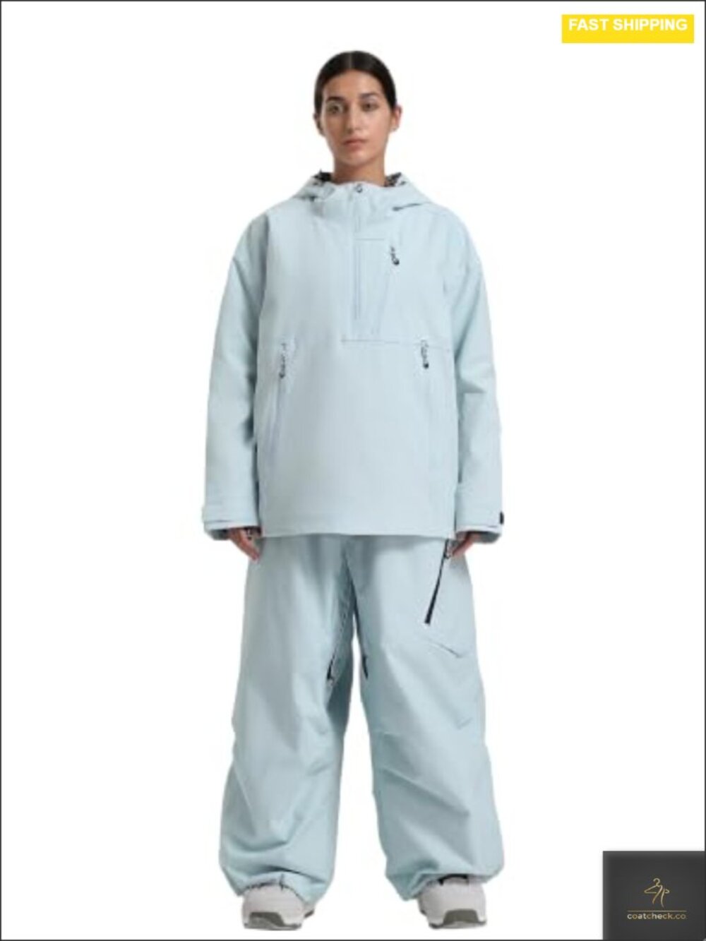 Women's Ski Jacket & Pants Set Waterproof Snowboard Suit 2-Piece